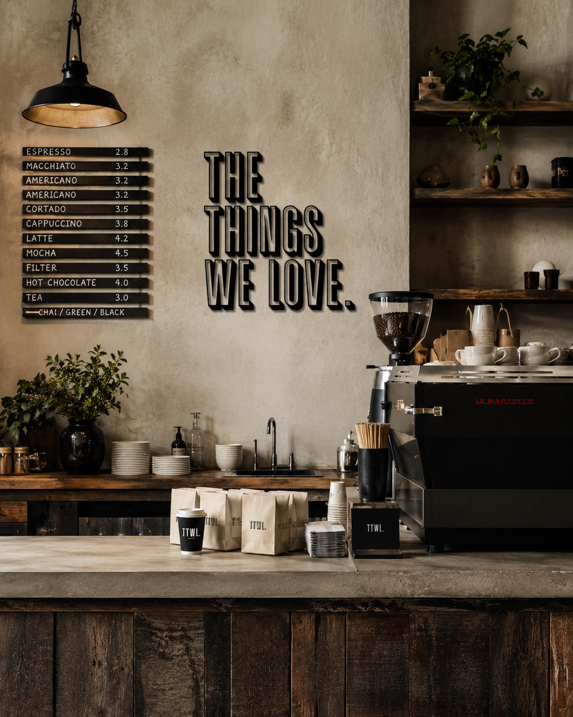 The Things We Love Brand Development